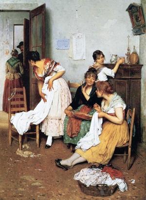 Artwork by Eugene de Blaas (1843-1932)