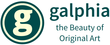 Logo - go to Home page. galphia - the Beauty of Original Art