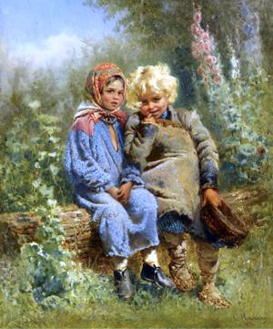 Artwork by Konstantin Makovsky (1839-1915)