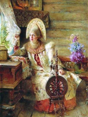 Artwork by Konstantin Makovsky (1839-1915)