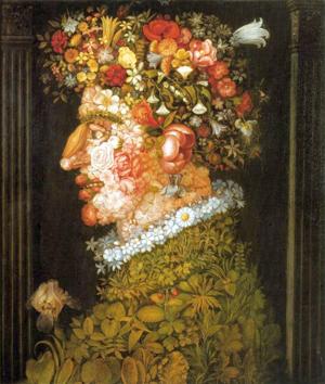 Artwork by Giuseppe Arcimboldo (1527-93)