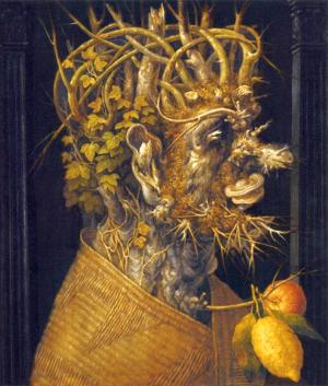 Artwork by Giuseppe Arcimboldo (1527-93)