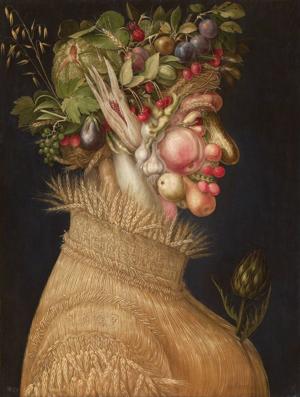 Artwork by Giuseppe Arcimboldo (1527-93)