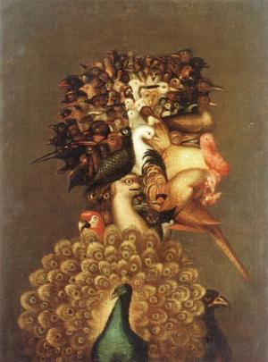 Artwork by Giuseppe Arcimboldo (1527-93)