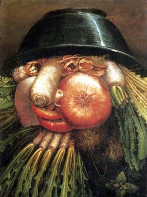 Artwork by Giuseppe Arcimboldo (1527-93)