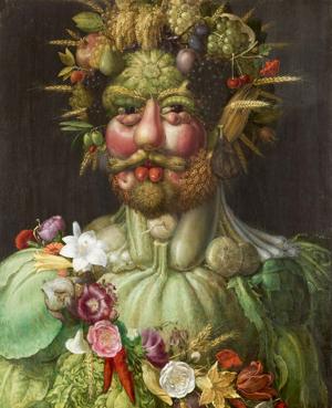 Artwork by Giuseppe Arcimboldo (1527-93)