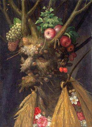 Artwork by Giuseppe Arcimboldo (1527-93)