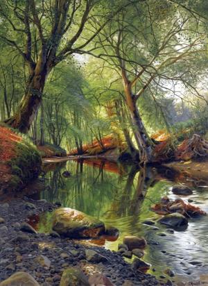 Artwork by Peder Mørk Mønsted (1859-1941)