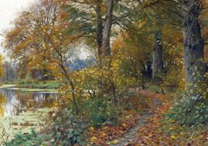 Artwork by Peder Mørk Mønsted (1859-1941)