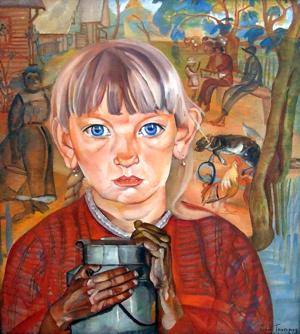 Artwork by Boris Grigoriev (1886-1939)