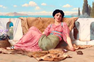 Artwork by John William Godward (1861-1922)