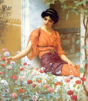 Artwork by John William Godward (1861-1922)