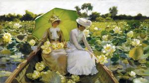 Artwork by Charles Courtney Curran (1861-1942)