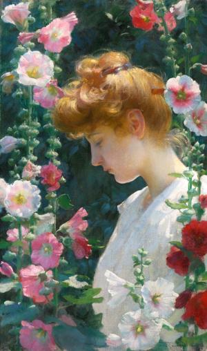 Artwork by Charles Courtney Curran (1861-1942)