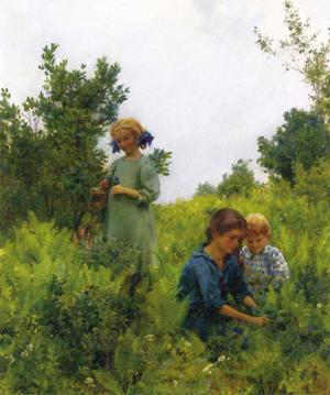 Artwork by Charles Courtney Curran (1861-1942)