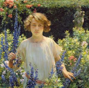 Artwork by Charles Courtney Curran (1861-1942)