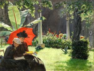 Artwork by Charles Courtney Curran (1861-1942)