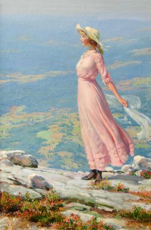 Artwork by Charles Courtney Curran (1861-1942)