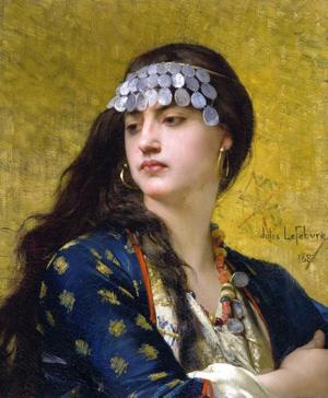 Artwork by Jules Joseph Lefebvre (1836-1911)