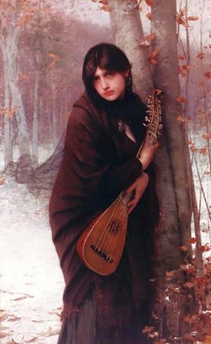 Artwork by Jules Joseph Lefebvre (1836-1911)