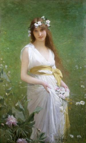 Artwork by Jules Joseph Lefebvre (1836-1911)