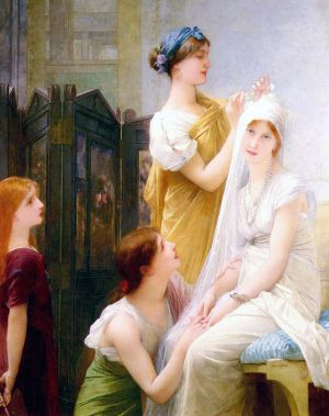 Artwork by Jules Joseph Lefebvre (1836-1911)