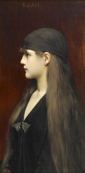 Artwork by Jules Joseph Lefebvre (1836-1911)