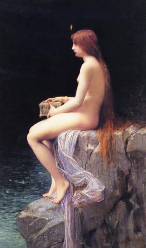 Artwork by Jules Joseph Lefebvre (1836-1911)