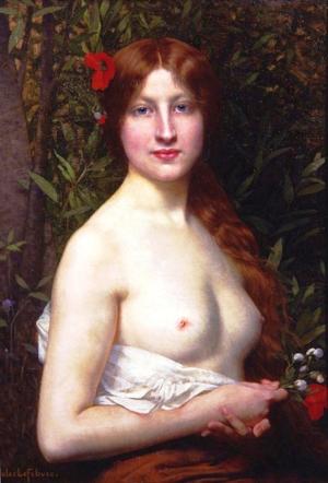 Artwork by Jules Joseph Lefebvre (1836-1911)