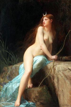 Artwork by Jules Joseph Lefebvre (1836-1911)