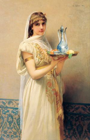 Artwork by Jules Joseph Lefebvre (1836-1911)