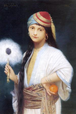 Artwork by Jules Joseph Lefebvre (1836-1911)