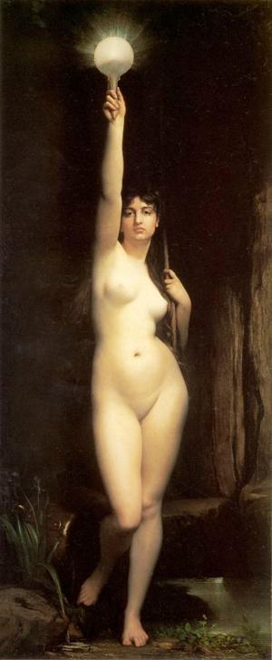 Artwork by Jules Joseph Lefebvre (1836-1911)