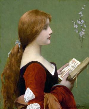 Artwork by Jules Joseph Lefebvre (1836-1911)