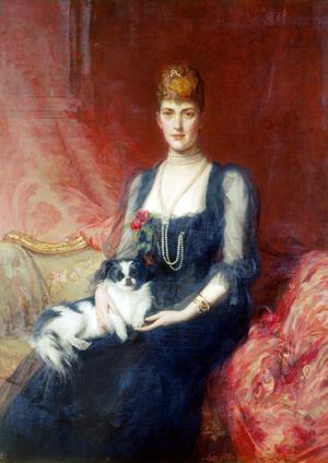 Artwork by Luke Fildes (1843-1927)