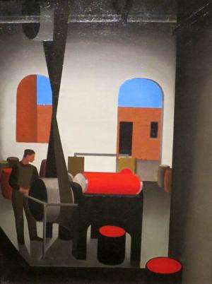 Artwork by George Copeland Ault (1891-1948)