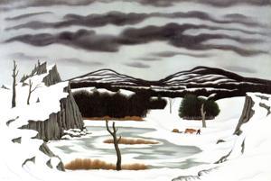 Artwork by George Copeland Ault (1891-1948)