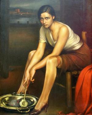 Artwork by Julio Romero de Torres (1874-1930)