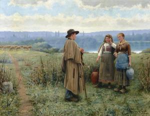 Artwork by Daniel Ridgway Knight (1839-1924)