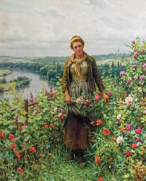 Artwork by Daniel Ridgway Knight (1839-1924)