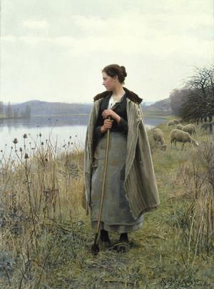 Artwork by Daniel Ridgway Knight (1839-1924)