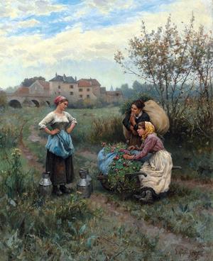 Artwork by Daniel Ridgway Knight (1839-1924)