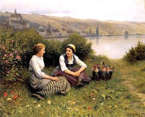 Artwork by Daniel Ridgway Knight (1839-1924)