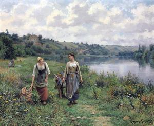 Artwork by Daniel Ridgway Knight (1839-1924)