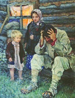 Artwork by Nikolay Bogdanov-Belsky (1868-1945)