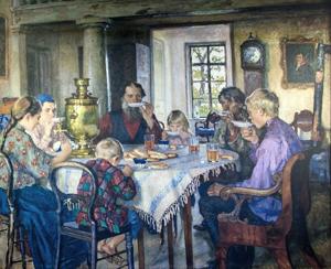 Artwork by Nikolay Bogdanov-Belsky (1868-1945)