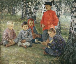 Artwork by Nikolay Bogdanov-Belsky (1868-1945)