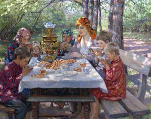 Artwork by Nikolay Bogdanov-Belsky (1868-1945)