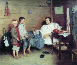 Artwork by Nikolay Bogdanov-Belsky (1868-1945)