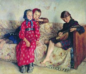 Artwork by Nikolay Bogdanov-Belsky (1868-1945)